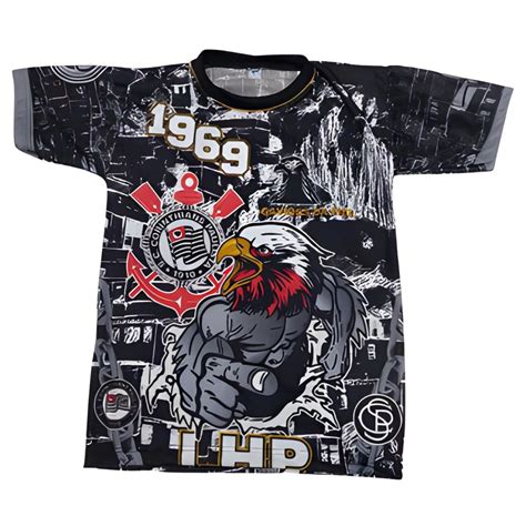 Camisa Gavi Es Da Fiel Torcida Gavi Es Tim O Corinthians Futebol Adulto