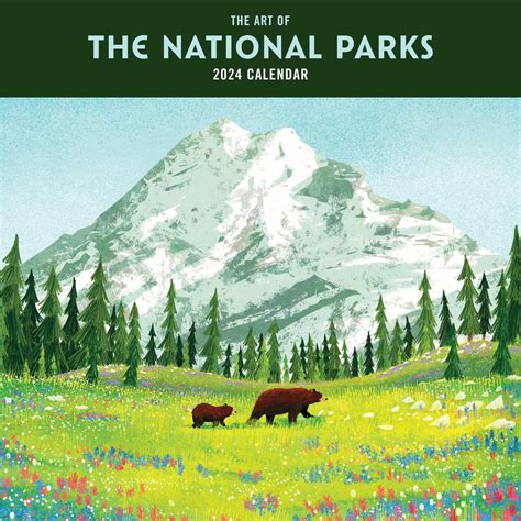 2024 Art Of The National Parks Wall Calendar Book Summary And Video Official Publisher Page