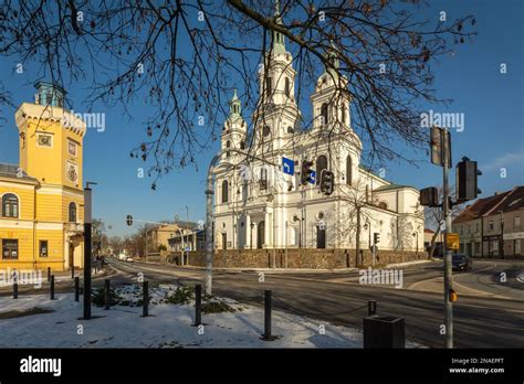 Old town in the city of Radomsko, Poland Stock Photo - Alamy