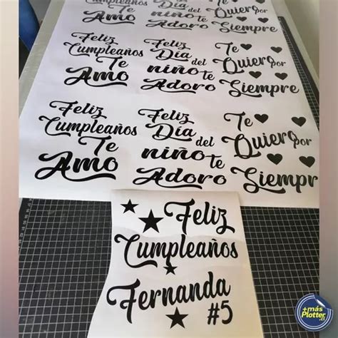 Calcos En Vinilo Autoadhesivo De Corte Números Letras Globos en venta