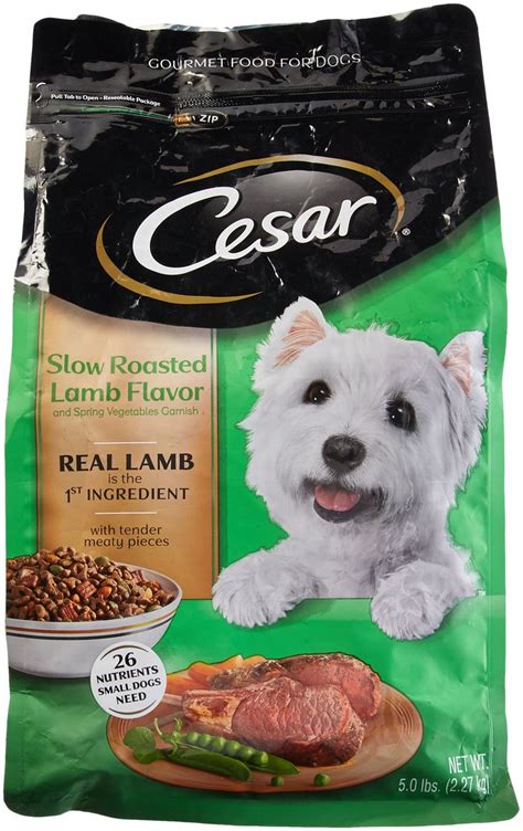 Cesar Slow Roasted Lamb Flavor Dry Dog Food With Spring Vegetables 5