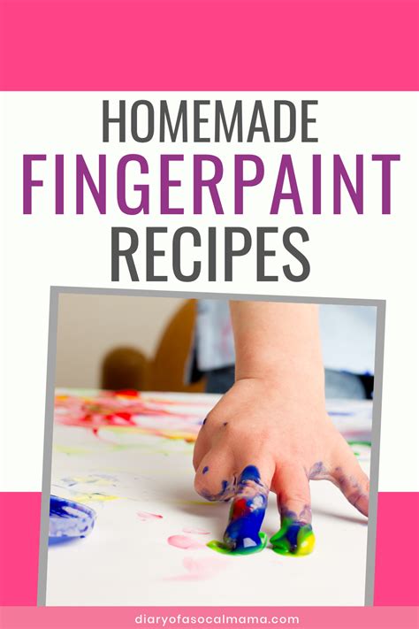 Best Edible Finger Paint For Babies And Toddlers 2 Recipes Included