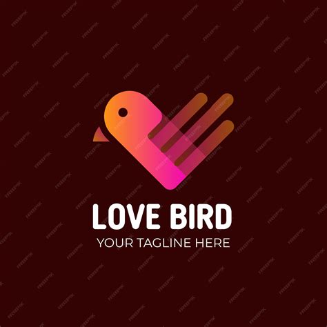 Premium Vector Illustration Vector Graphic Of Love Bird Logo Design