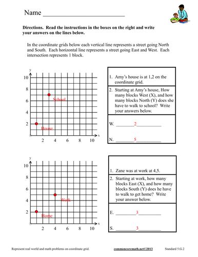 Coordinate Plane Word Problems Workbook 5 G 2 Teaching Resources Free Download Nude Photo Gallery