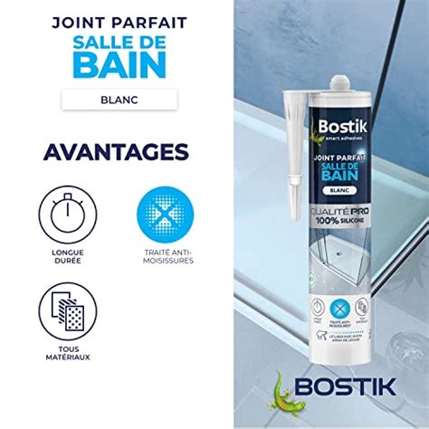 Bostik Mastic DÉtanchéité Joint Parfait Salle De Bain Jointe Tous Matériaux Traité Anti