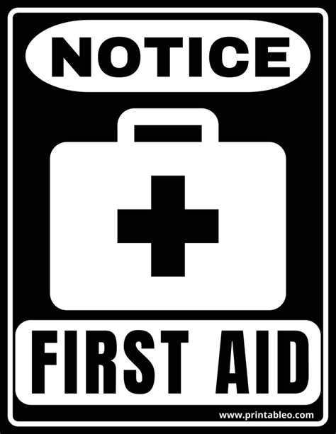 33 First Aid Sign Download Free Printables