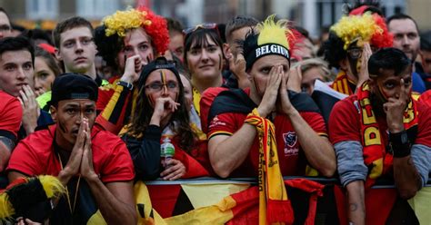 Fifa World Cup 2018 Crestfallen Belgium Fans Lament Missed Opportunity