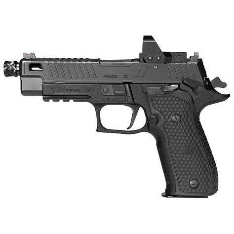 Sig Sauer P Zev Mm Sao Pistol W Romero Pro Rd Mags