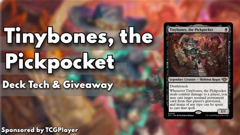 Tinybones The Pickpocket Edh Deck Tech And Giveaway Youtube