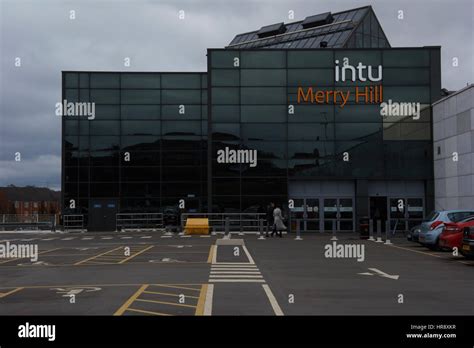 Intu And Merry Hill Sign On Building Merry Hill Shopping Centre Dudley
