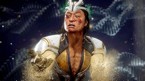 Shang Tsung Turns To Dust Death Scene Mortal Kombat 11 Aftermath Youtube