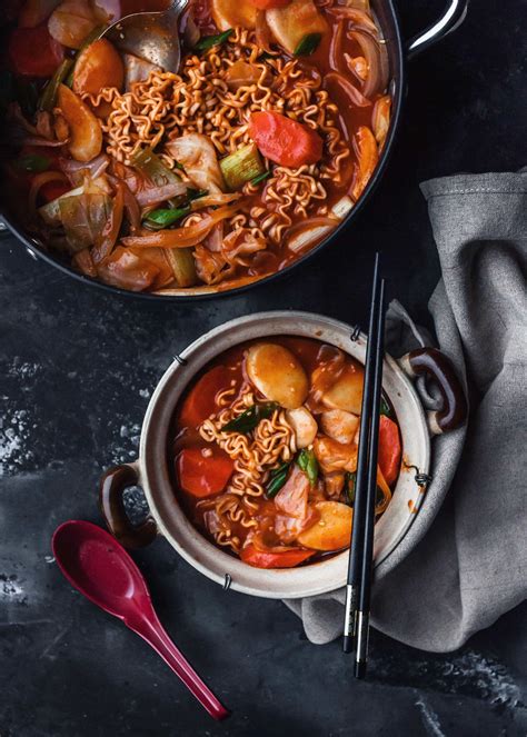 Rabokki Ramen Tteokbokki Vegan The Plant Based Wok