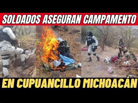 Soldados Aseguran Narcocampamento Y Lo Destruyen Durante Operativo En