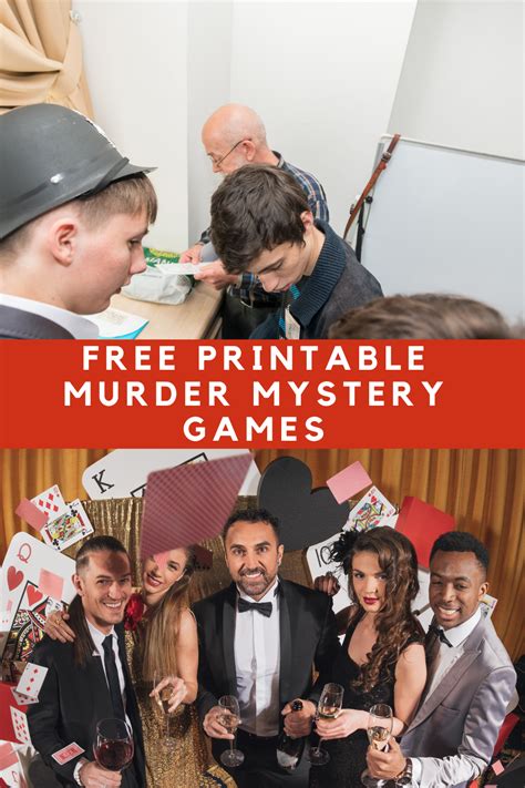 Free Printable Mystery Games For Parties Entertaining Artofit