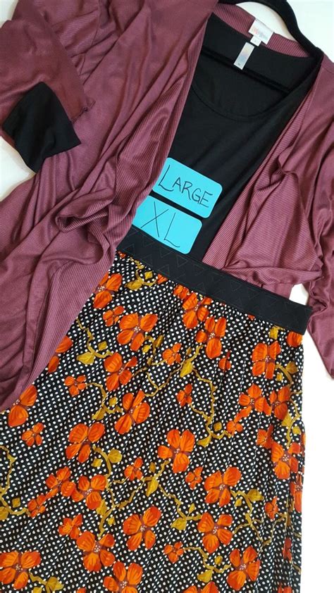 LuLaRoe L Jill Skirt L Shirley Cover And XL Lynnae Top Gym Shorts