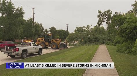 4 Tornados Confirmed As Michigan Storms Down Trees And Power Lines 5