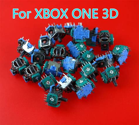 Pe A De Substitui O Para Joystick 3d Xbox One Sensor Anal Gico Azul