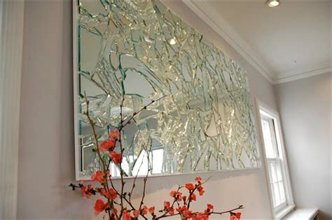 Someday Crafts Stunning Broken Mirror Wall Art
