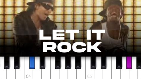 Kevin Rudolf Let It Rock Ft Lil Wayne Piano Tutorial Youtube