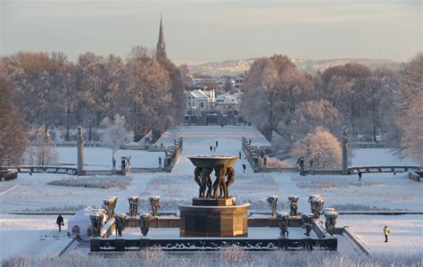 Winter In Frognerparken Oslo 2048x1294 Norwaypics