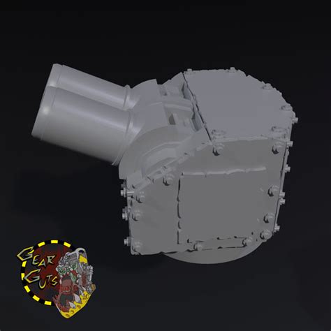 Medium Turret G Gear Guts Mek Shop