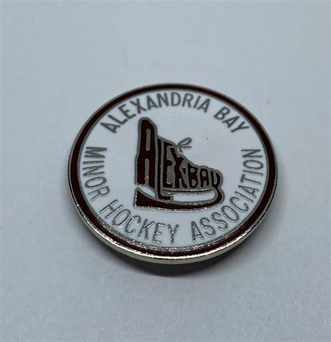 Alexandria Bay Minor Youth Hockey Association League New York Ny Lapel