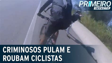 Sp C Mera Acoplada Flagra Roubo A Ciclistas Na Rodovia Dos Imigrantes