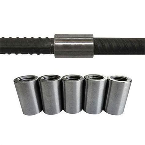 Parallel Thread Rebar Coupler Manufacturer Mild Steel Rebar Coupler