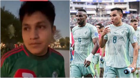 Un Hincha Mexicano Al Borde De Las LÁgrimas Tras La Derrota Ante