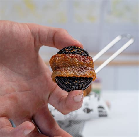 Smoked Bacon Wrapped Oreos Grilling 24x7