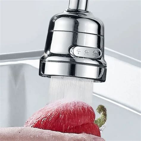 Wasserhahn Spritz Schutz Kopf K Che 3 Modus Druck Dusch Kopf Wassers