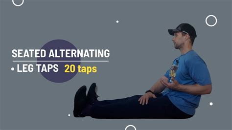 Seated Alternating Leg Taps 20 Youtube