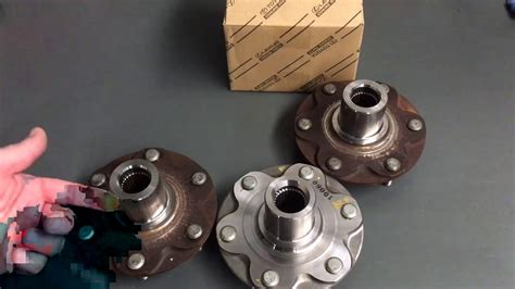 Which Hubs Should We Use Which Are Best For Front Wheel Bearing Replacement Toyota Land