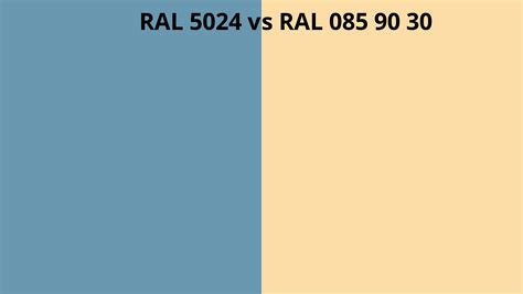 Ral 5024 Vs 085 90 30 Ral Colour Chart Uk