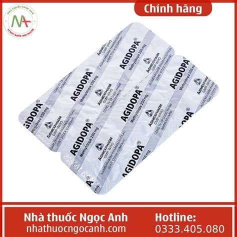 Thuốc Agidopa 250mg Là Thuốc Gì Tác Dụng Phụ Giá Bao Nhiêu Mua ở đâu