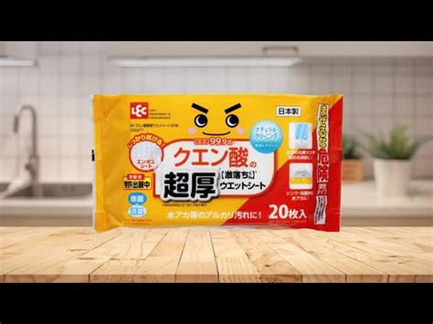 Gnクエン酸超厚ウエットシート レックのナチュラルクリーニング