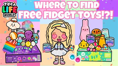 Where To Find All Free Fidget Toys In Bop City Toca Life World