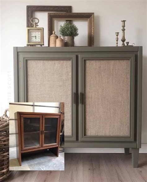 Salvaged By K Scott Trash To Treasure Cabinet Upcycle With Burlpa