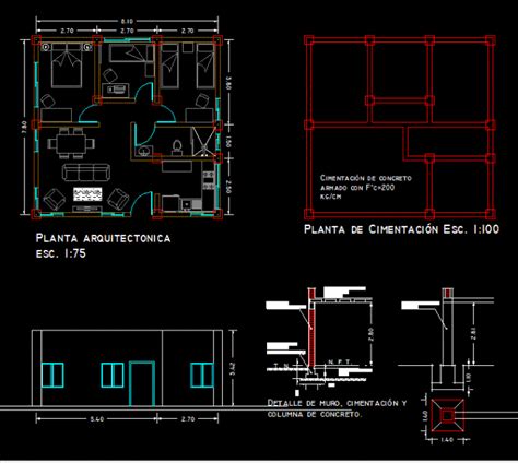 Adobe House DWG Full Project for AutoCAD • Designs CAD
