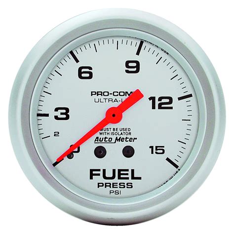 Auto Meter® 4413 Ultra Lite Series 2 58 Fuel Pressure Gauge With