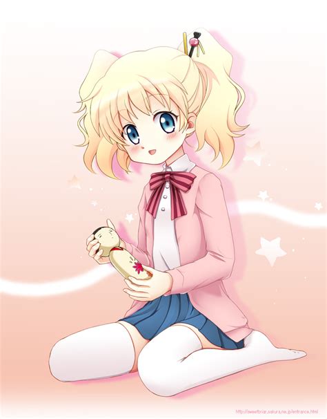 Safebooru 1girl Alice Cartelet Blonde Hair Blue Eyes Blush Commentary