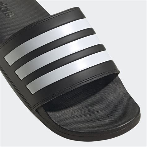 Adidas Adilette Comfort Slides Black Adidas Uae