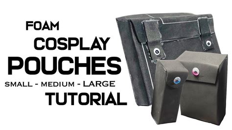 Cosplay Foam Pouch Tutorial Youtube