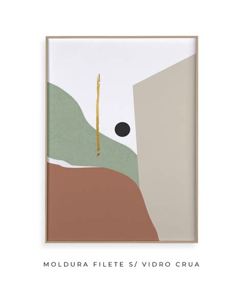 Quadro Decorativo Abstrato Virtude A