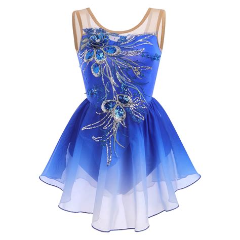 Ibtom Castle Women Ice Figure Skating Dress Ballet Dance Leotard