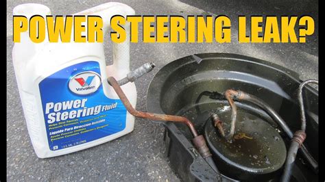 Tips For Replacing Power Steering Line And Fixing Leaks Youtube