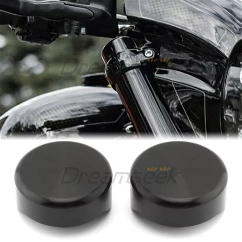 BOUCHON DE FOURCHE Supérieur Cache écrou pour Harley Softail Breakout