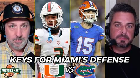 What Is The Biggest Key For Miamis Defense Against Florida Rueben