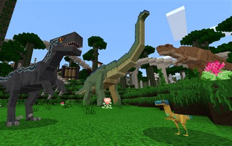 ‘minecraft’ Releases New ‘jurassic World’ Dlc