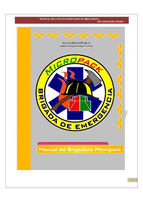 Pdf Manual De Capacitacion Para El Brigadista Capitulo Pdf